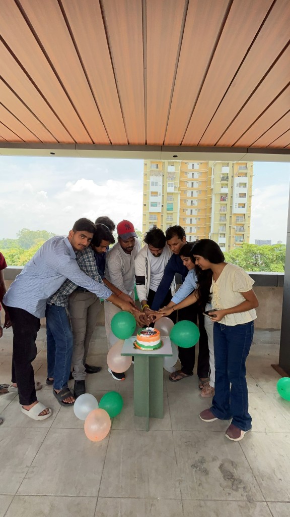 THF team celebrating